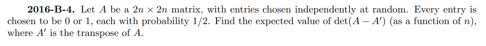 Putnam Problem B-4